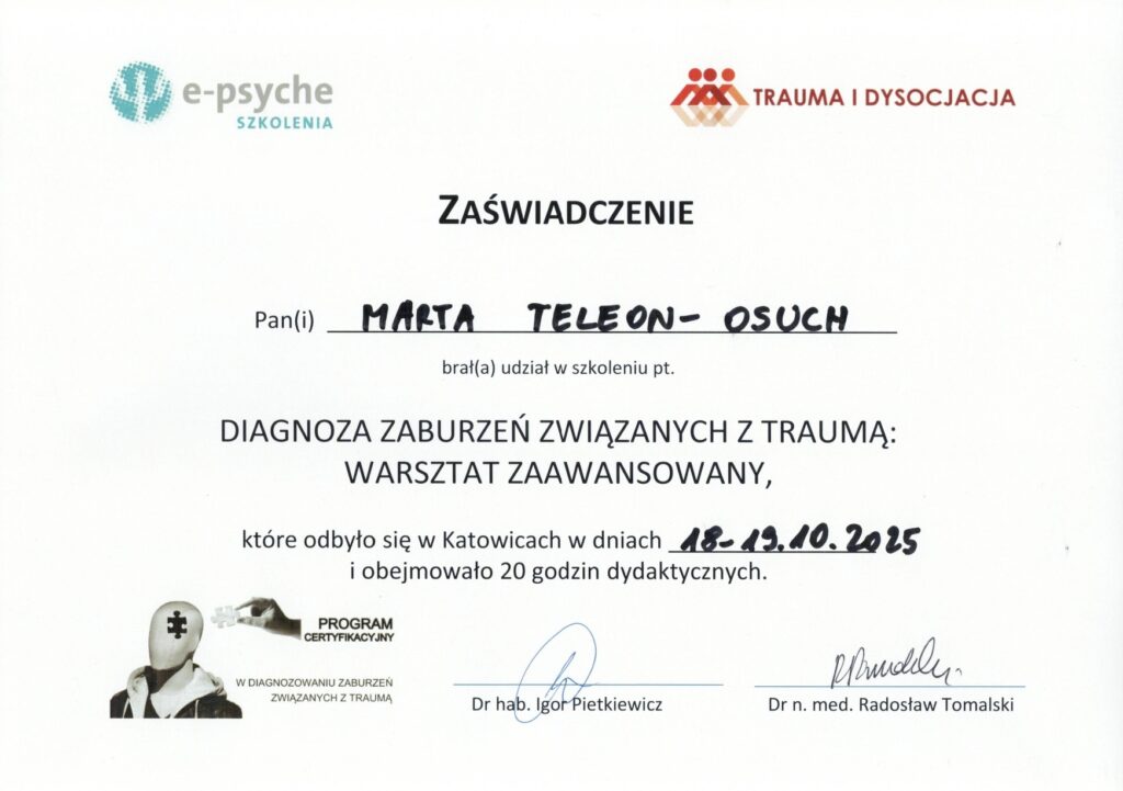 lek. Marta Teleon-Osuch